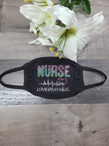 Modal Antibacterial Face Mask~NURSE  Bling