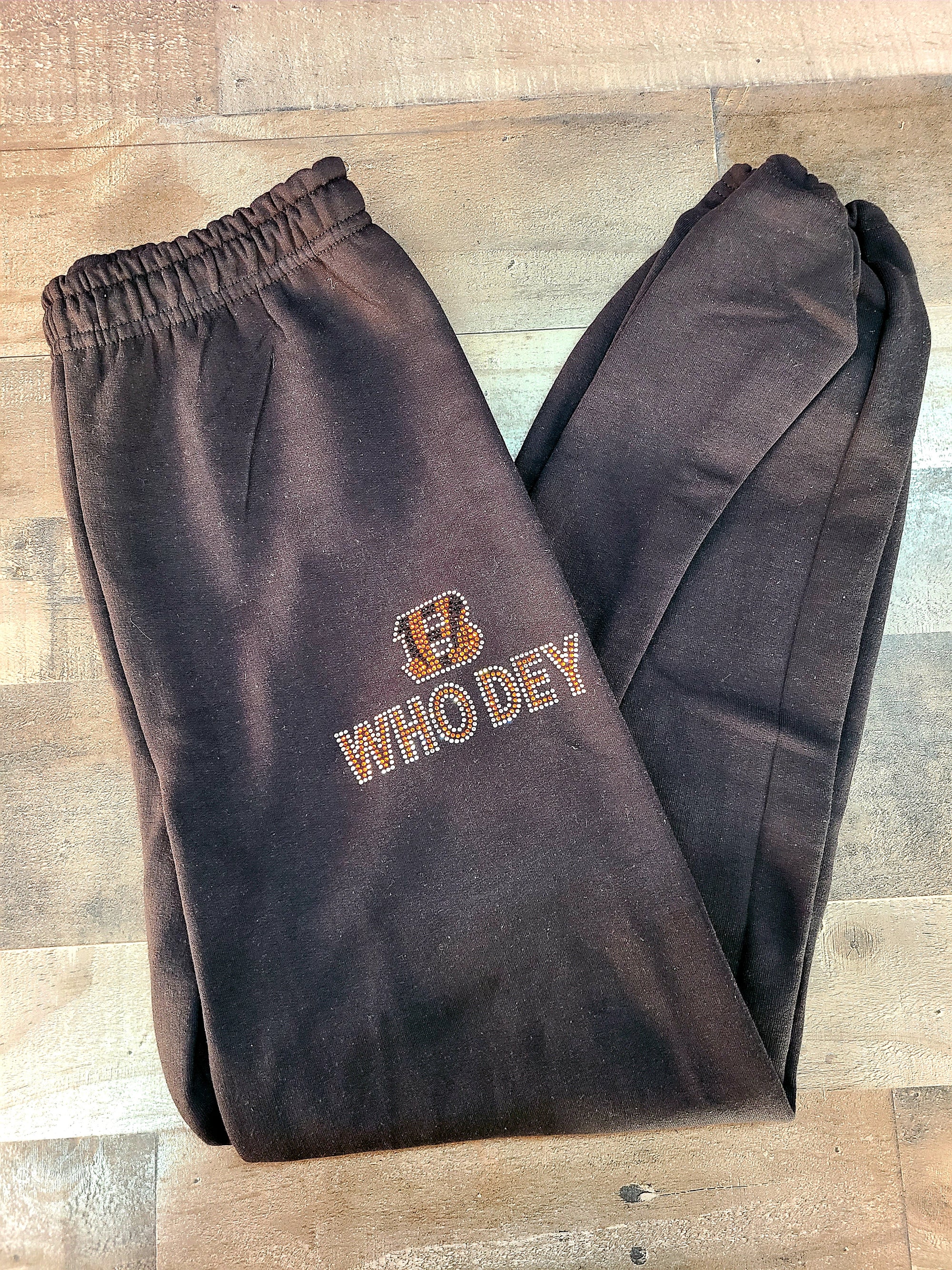 Bengals Who Dey Sweat Pants - Miracles Wear