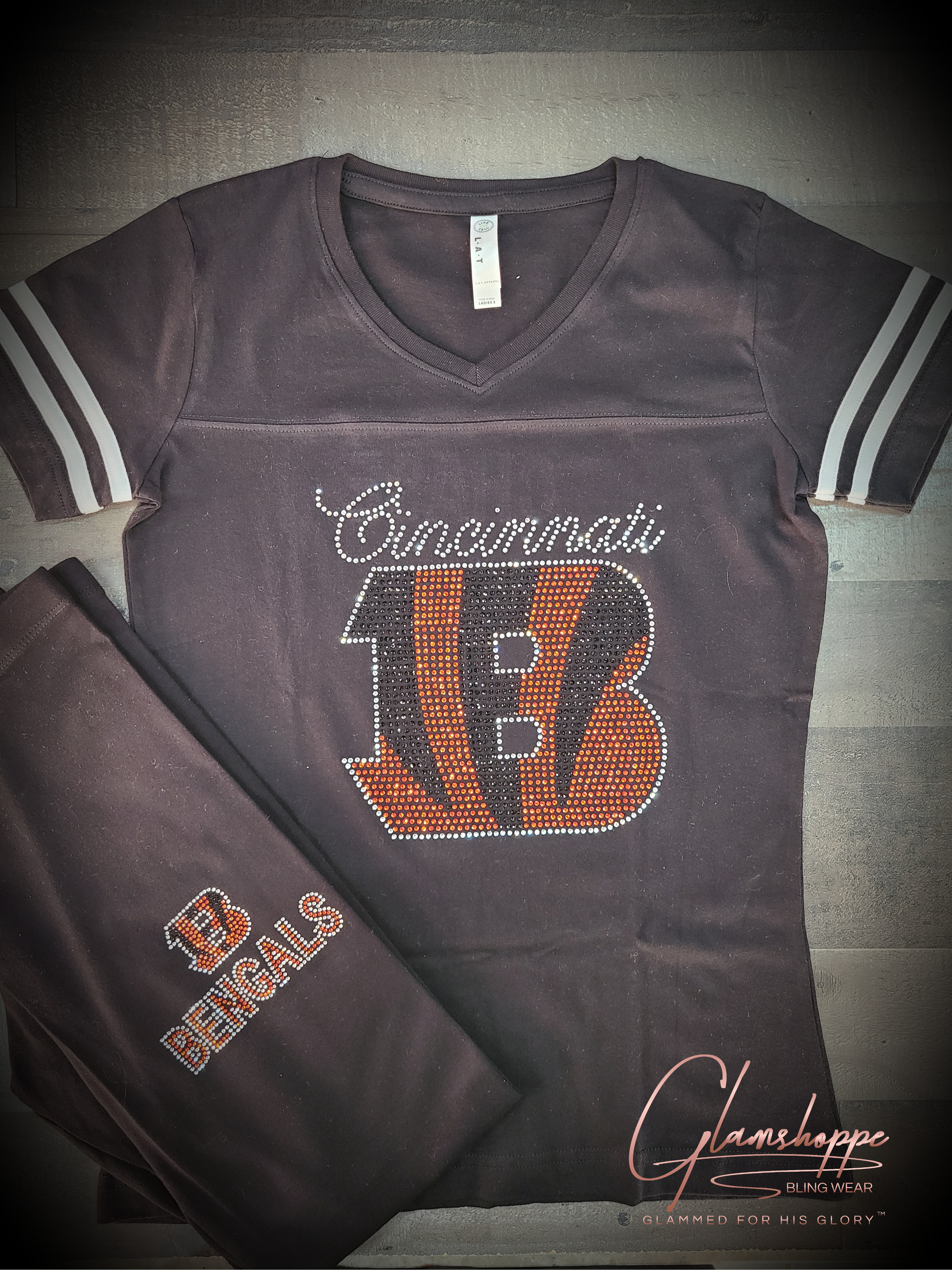 Bengals Bling Tee (Black)