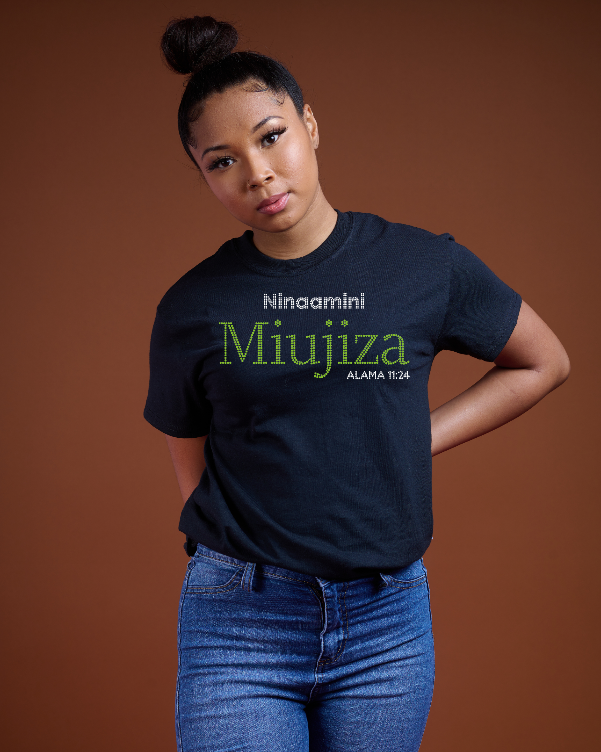 Swahili Miracles Bling Tee