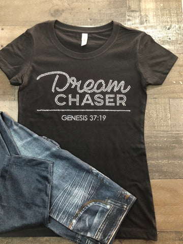 Dream Chaser Bling Tee (Black)