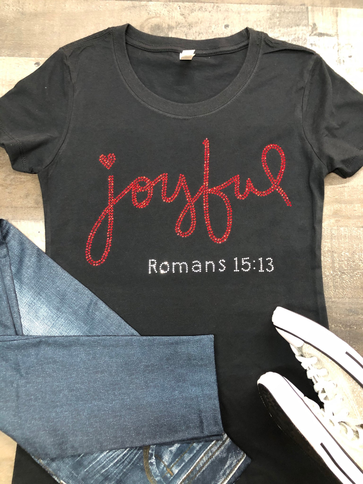 Joyful Bling Tee